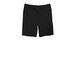 Isaacs Portrait | Shorts, a Black Midweight Fleece Shorts (back-view)