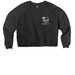 Exercise is Medicine - Women's Cropped Hoodie, a Black Women's Premium Cropped Raglan Sweatshirt