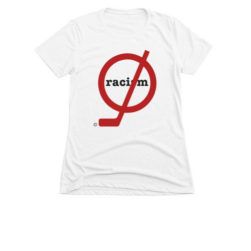 Classic Logo, a White Women's Slim Fit Tee