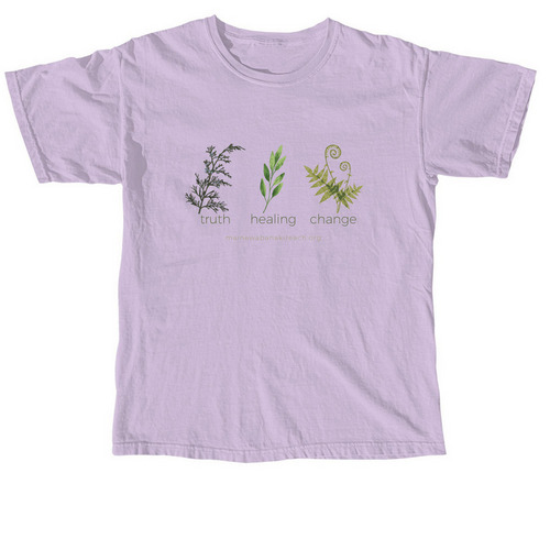 Medicines Tee, a Orchid Comfort Colors Unisex Tee