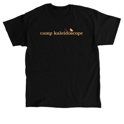 love, camp kaleidoscope, a Black Classic Unisex Tee