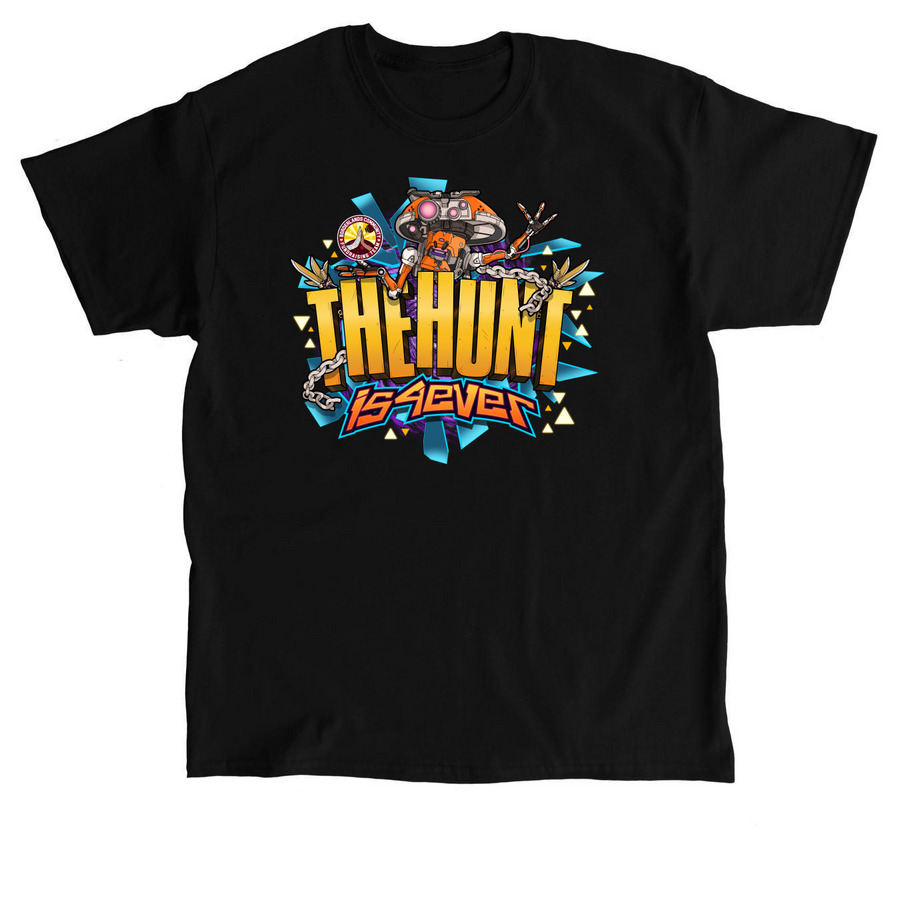 The Hunt Is 4ever Classic Tee, a Black Classic Unisex Tee