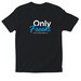 Only Freaks, a Black Softstyle Cotton Tee