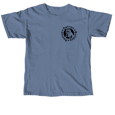 Detroit Bulldog Rescue, a Blue Jean Comfort Colors Unisex Tee
