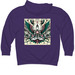 TechnoDruid Resonance, a Purple Midweight Pullover Hoodie (back-view)