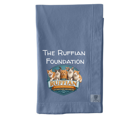 RF Blanket, a Blue Jean Comfort Colors Blanket