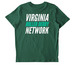 VRDN Shield (White), a Bottle Green Stanley/Stella Unisex Crafter Tee (back-view)