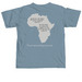 Medical Mission to Kenya, a Ice Blue Comfort Colors Unisex Tee (back-view)