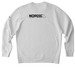 Nordic + Spitz Breeds Nike Collection, a White Nike Club Fleece Crewneck Sweatshirt (back-view)