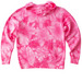Rohnert Park Gymnastics, a Pink Youth Tie Dye Pullover Hoodie (back-view)