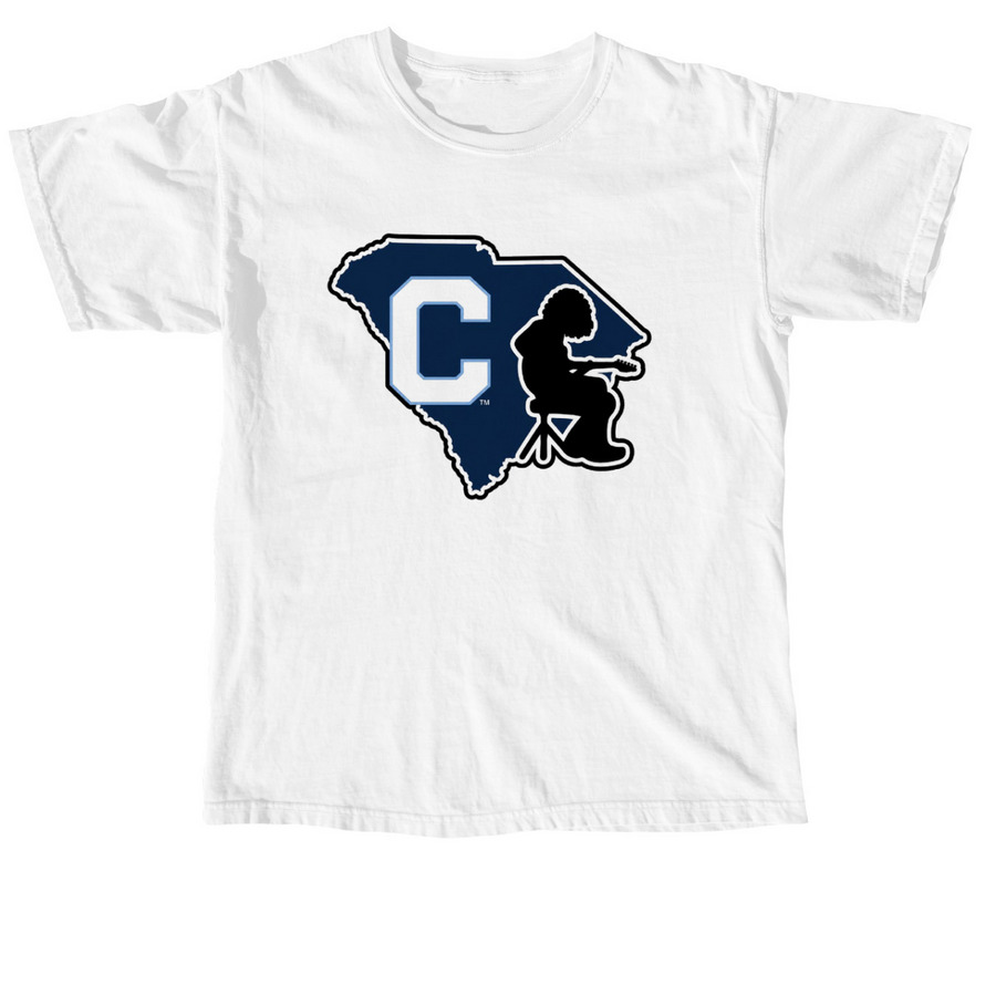 Charleston Military Mikey Tee, a White Comfort Colors Unisex Tee