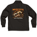 Athletic Mudcats, a Black Nike Club Fleece Half Zip Pullover (back-view)