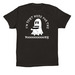 Here for the Booooks!, a Black Premium Cotton Tee