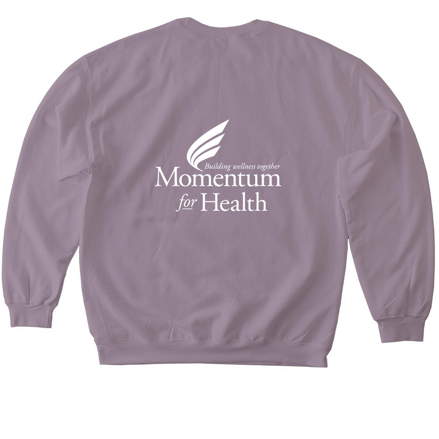 Suicide Prevention Month Crewneck, a Paragon Softstyle Crewneck Sweatshirt (back-view)
