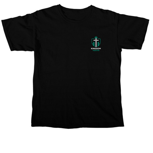 Kingdom Youth, a Black Comfort Colors Unisex Tee