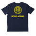 BTT Active line, a College Navy Nike Dri-FIT Jersey Blend Performance Tee (back-view)
