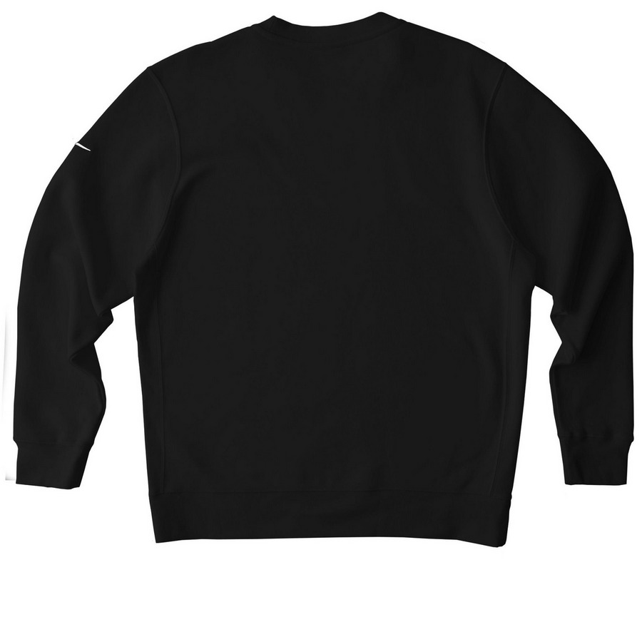 JWAC Athletic Top (Dark), a Black Nike Club Fleece Crewneck Sweatshirt (back-view)
