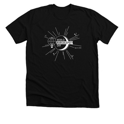 World Narcolepsy Day 2023, a Solid Black Blend Premium Unisex Tee