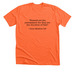 Blessed Are, a Heather Orange Premium Unisex Tee