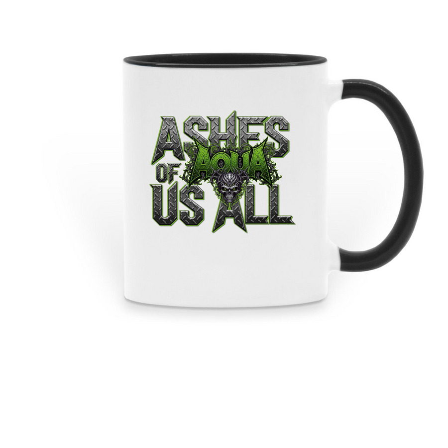 We're no Mugs!!, a Black Two-Tone Ceramic Mug