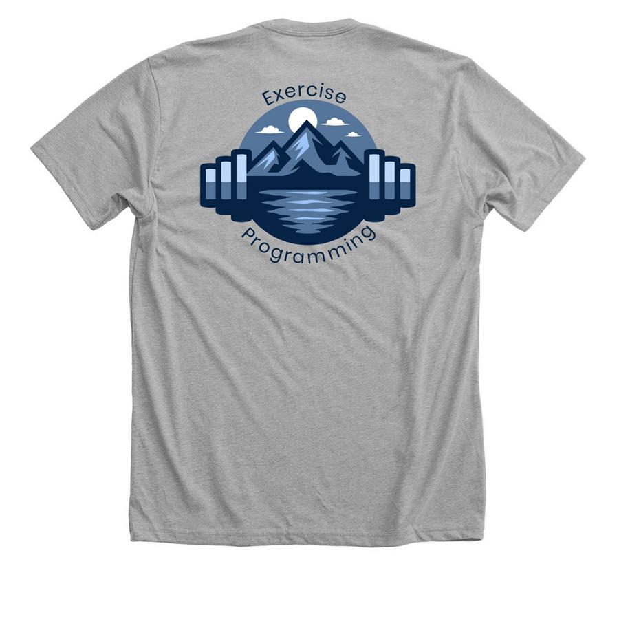 Shirts and Sweatshirts, a Athletic Heather Premium Unisex Tee (back-view)