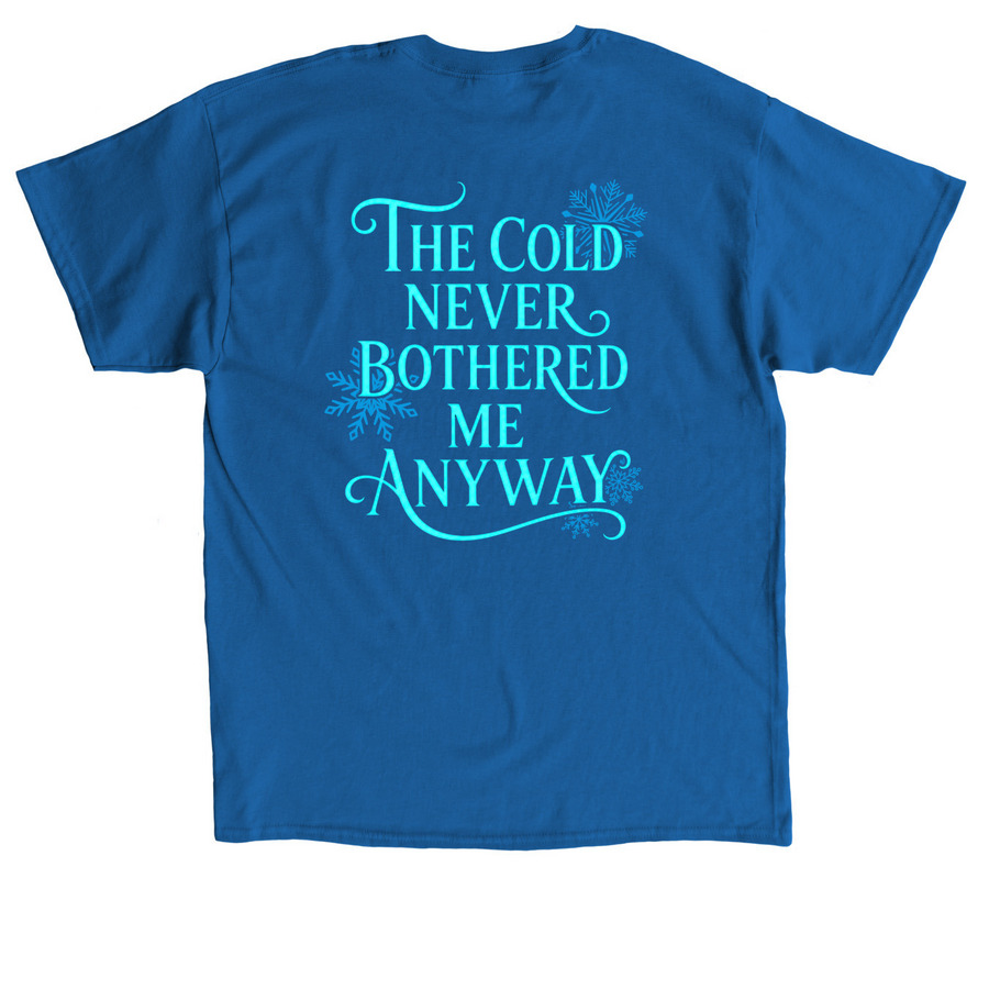 CKB Disney's Frozen The Musical, a Royal Classic Unisex Tee (back-view)