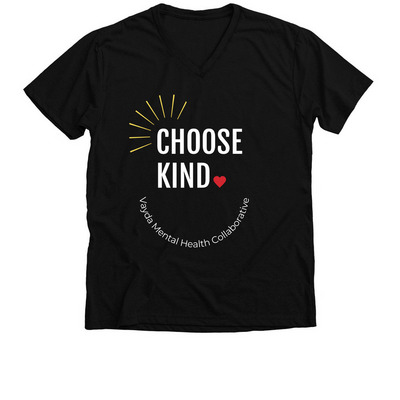 Choose Kind: Support Star Legacy Foundation, a Solid Black Blend Premium V-Neck Tee