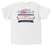 4th of July, a White Classic Unisex Tee (back-view)