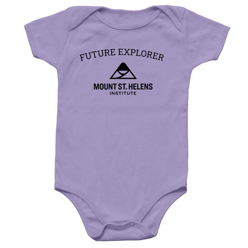 MSHI Future Explorer Onesie, a Lavender Infant Onesie