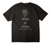 Bitches get Stitches, a Black Unisex Heavyweight Tee (back-view)
