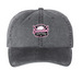 Sandlot Sisters Hats, a Black Printed Pigment Dye Baseball Cap