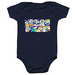 24 in '24 Infant Onesie, a Navy Infant Onesie