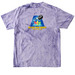 Duck Duck Dude - The Official Mascot of BBSH, a Amethyst Comfort Colors Colorblast Tee (back-view)