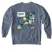 IIDA IN Demand Design Expertise!, a Blue Jean Comfort Colors Crewneck Sweatshirt (back-view)