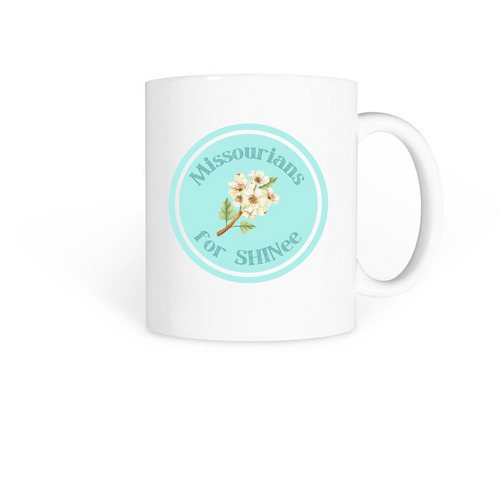 Missouri State Flower Mug, a White Coffee Mug