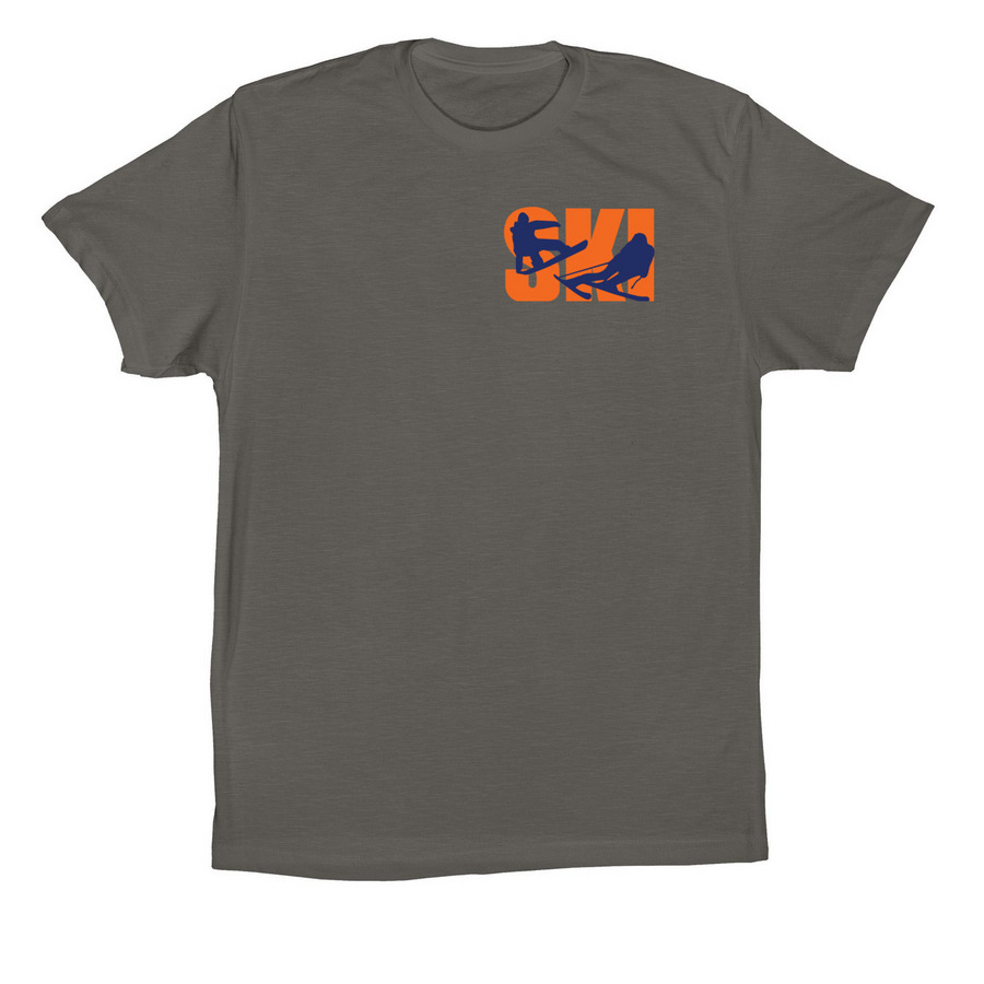Cleveland Metro Ski Council, a Asphalt Premium Cotton Tee