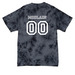 Highlander Podcast Series - Sean McClain, a Black Crystal Tie Dye Tee (back-view)