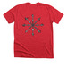 Stabflake, a Heather Red Premium Unisex Tee