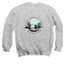 Quantabacook Lake Association, a Sport Grey Crewneck Sweatshirt (back-view)