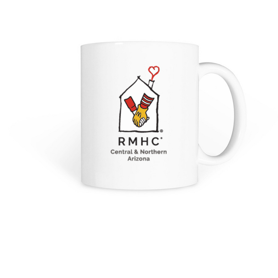 RMHC Mug, a White Coffee Mug