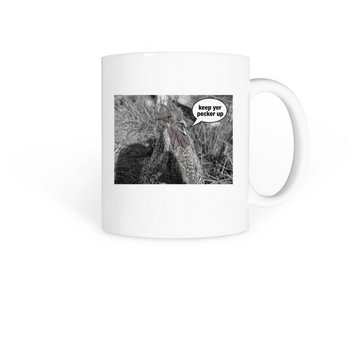 Chick, a White Coffee Mug