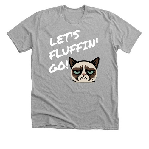 Grumpy 2, a Athletic Heather Premium Unisex Tee