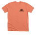WLTL - Sm Logo Black, a Heather Sunset Premium Unisex Tee