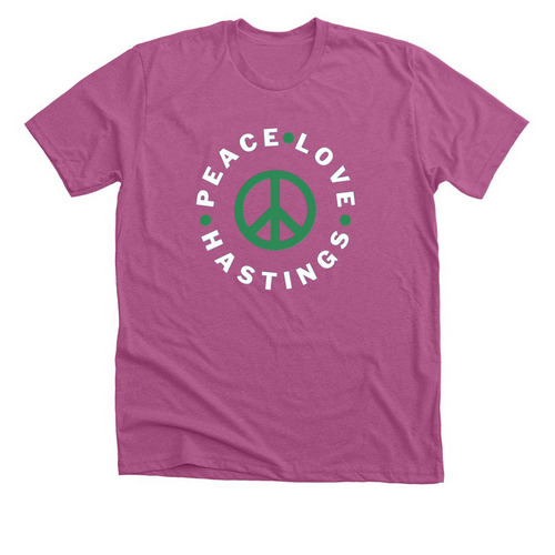 Peace Love Hastings tee