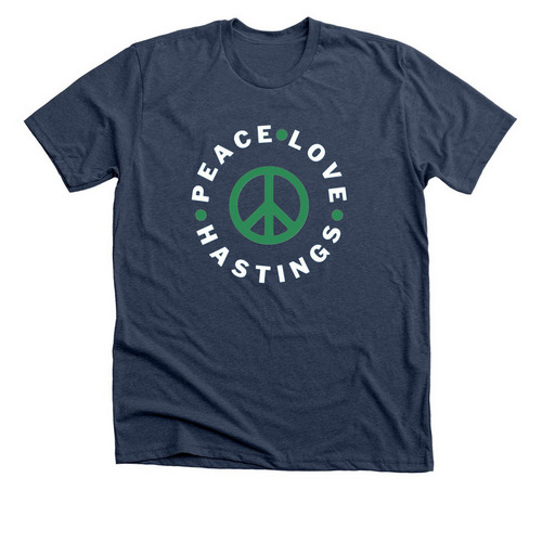 Peace Love Hastings tee