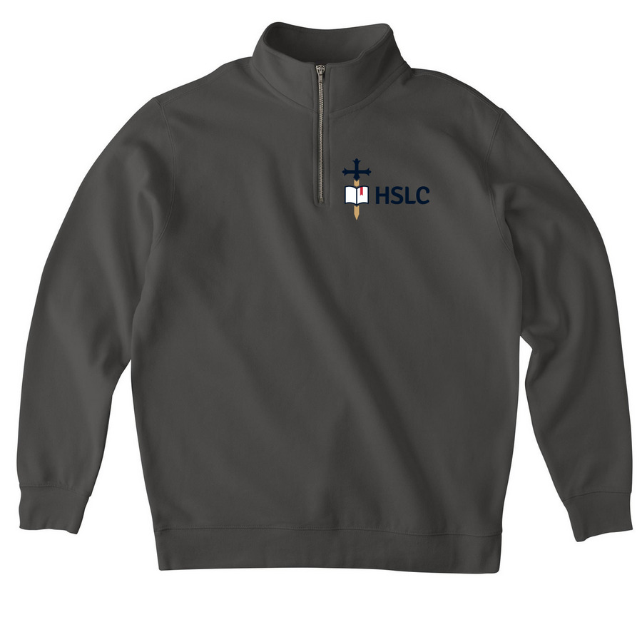 HSLC Classic Quarter Zip, a Asphalt Midweight Quarter Zip Pullover