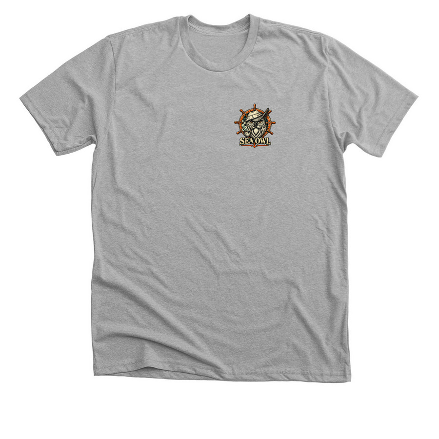 Sea Owl ? Sweet Tooth ? | Tog Candy Collab, a Athletic Heather Premium Unisex Tee