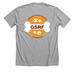Dogs Over People, a Athletic Heather Premium Unisex Tee (back-view)