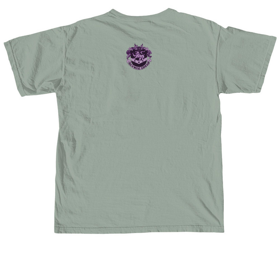 The Olympic Coven 2026 - Light&nbsp;, a Bay Comfort Colors Unisex Tee (back-view)