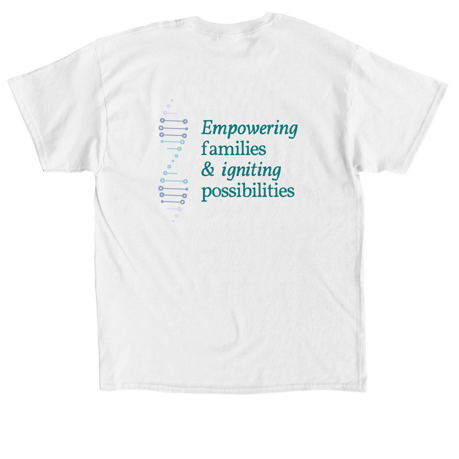 Cure PDE Foundation&nbsp;, a White Classic Unisex Tee (back-view)